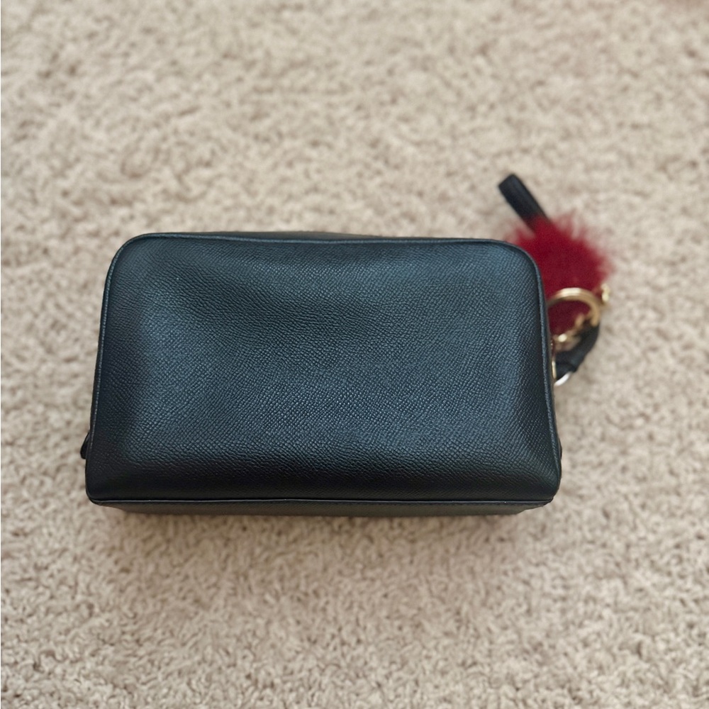 Elegant Black Leather Women's Bag